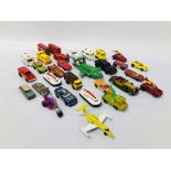 COLLECTION OF ASSORTED MAINLY VINTAGE MATCHBOX DIE-CAST MODEL VEHICLES TO FLYING BUG, BAJA BUGGY,