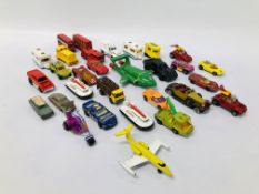 COLLECTION OF ASSORTED MAINLY VINTAGE MATCHBOX DIE-CAST MODEL VEHICLES TO FLYING BUG, BAJA BUGGY,