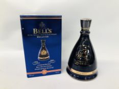 BELLS EXTRA SPECIAL OLD SCOTCH WHISKY LIMITED EDITION GOLD JUBILEE DECANTER 70CL (BOXED)