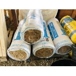 4 X ROLLS KNAUF 200MM INSULATION