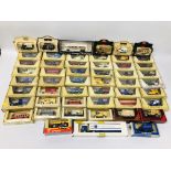 43 BOXED MODELS OF YESTERYEARS, 3 DAYS GONE BY MODELS IN BOXES, PROMOVES MODEL LORRY,