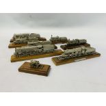 FRANKLIN MINT TRAINS OF THE WORLD MODELS (8)