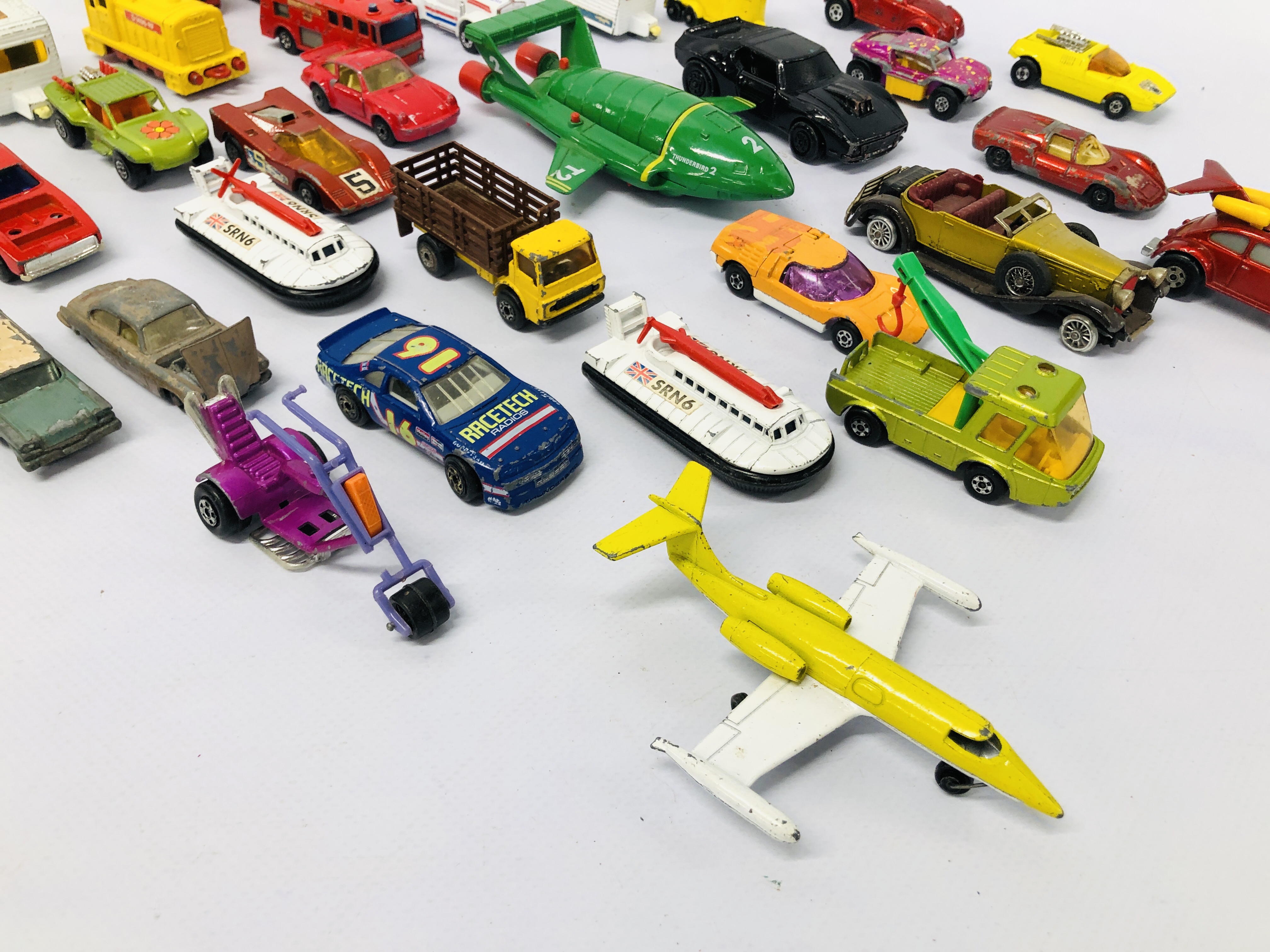 COLLECTION OF ASSORTED MAINLY VINTAGE MATCHBOX DIE-CAST MODEL VEHICLES TO FLYING BUG, BAJA BUGGY, - Image 2 of 9