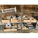 17 X BOXES OF ASSORTED HOUSEHOLD SUNDRIES TO INCLUDE KITCHENWARE, POTS & PANS,