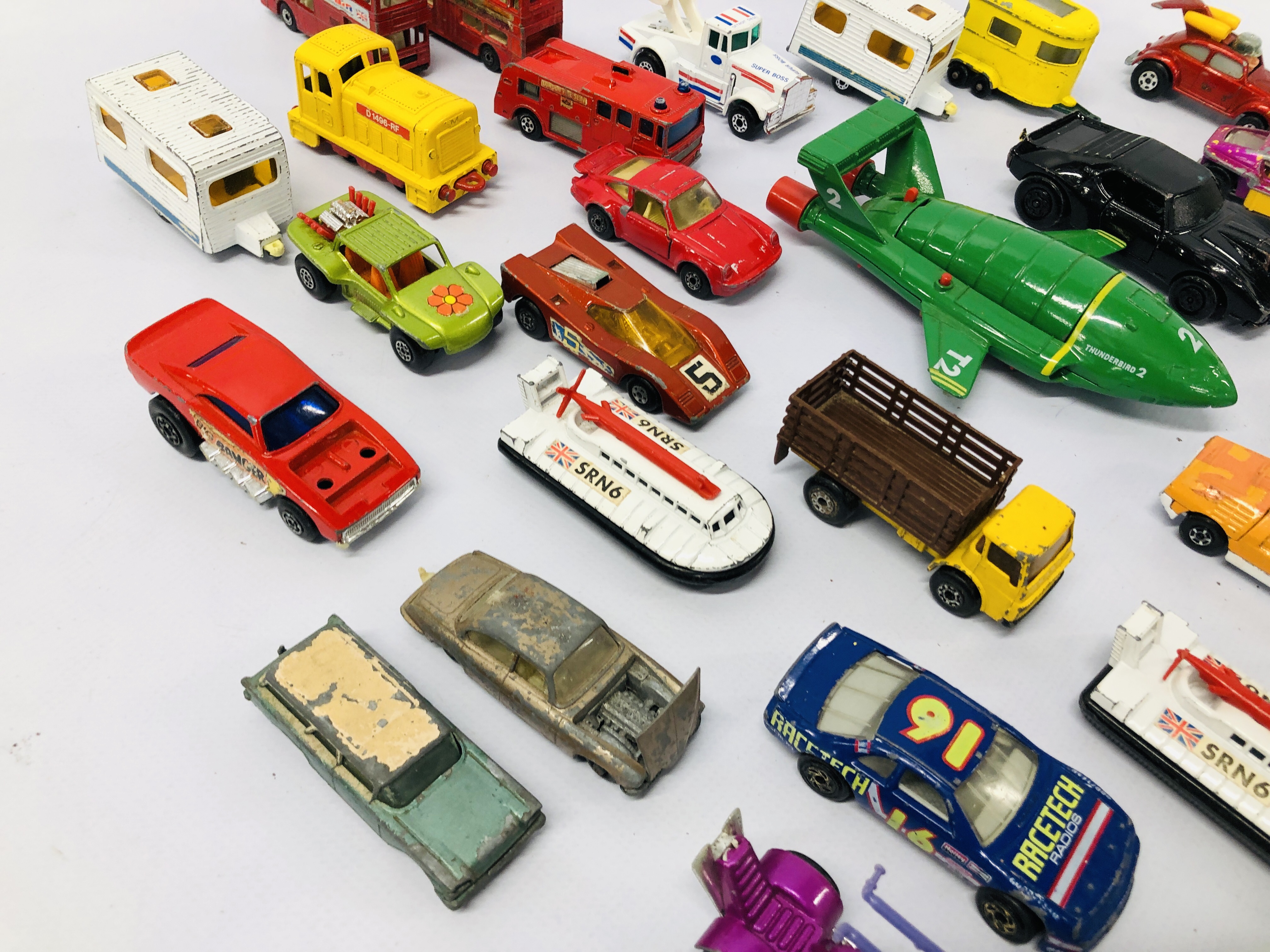 COLLECTION OF ASSORTED MAINLY VINTAGE MATCHBOX DIE-CAST MODEL VEHICLES TO FLYING BUG, BAJA BUGGY, - Image 3 of 9