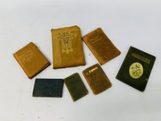 7 collectible items mainly poetry all showing some wear.
