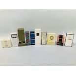 COLLECTION OF PART USED DESIGNER BRANDED PERFUMES TO INCLUDE CHANEL NO.