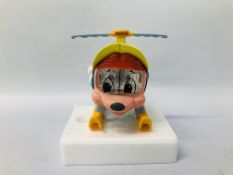 A "BUDGIE" THE HELICOPTER COLLECTORS TOY HELICOPTER TORCH