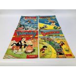 4 X SUMMER SPECIALS COLLECTORS COMICS TO INCLUDE VICTOR, DANDY, BEANO,