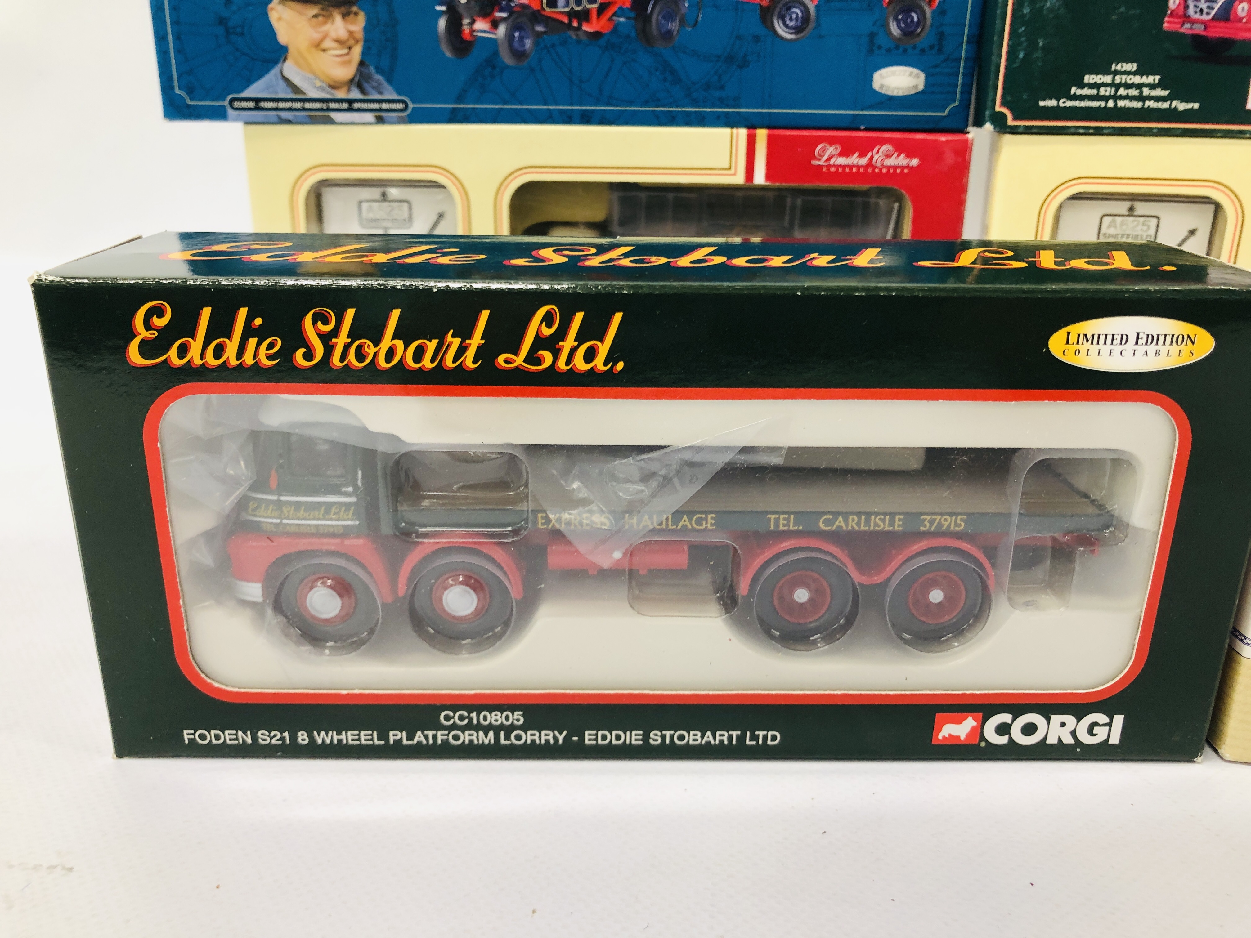 6 X BOXED CORGI DIE CAST COMMERCIALS TO INCLUDE 2 X FODEN S21 TIPPER, FODEN 8 WHEEL RIDGED, - Image 15 of 15