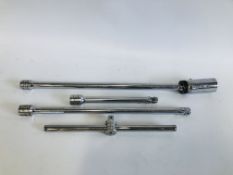 SNAP-ON TOOLS TO INCLUDE 3/8 INCH 11 INCH EXTENSION BAR FXK11, 3/8 INCH 6 INCH WOBBLE BAR FXW6,
