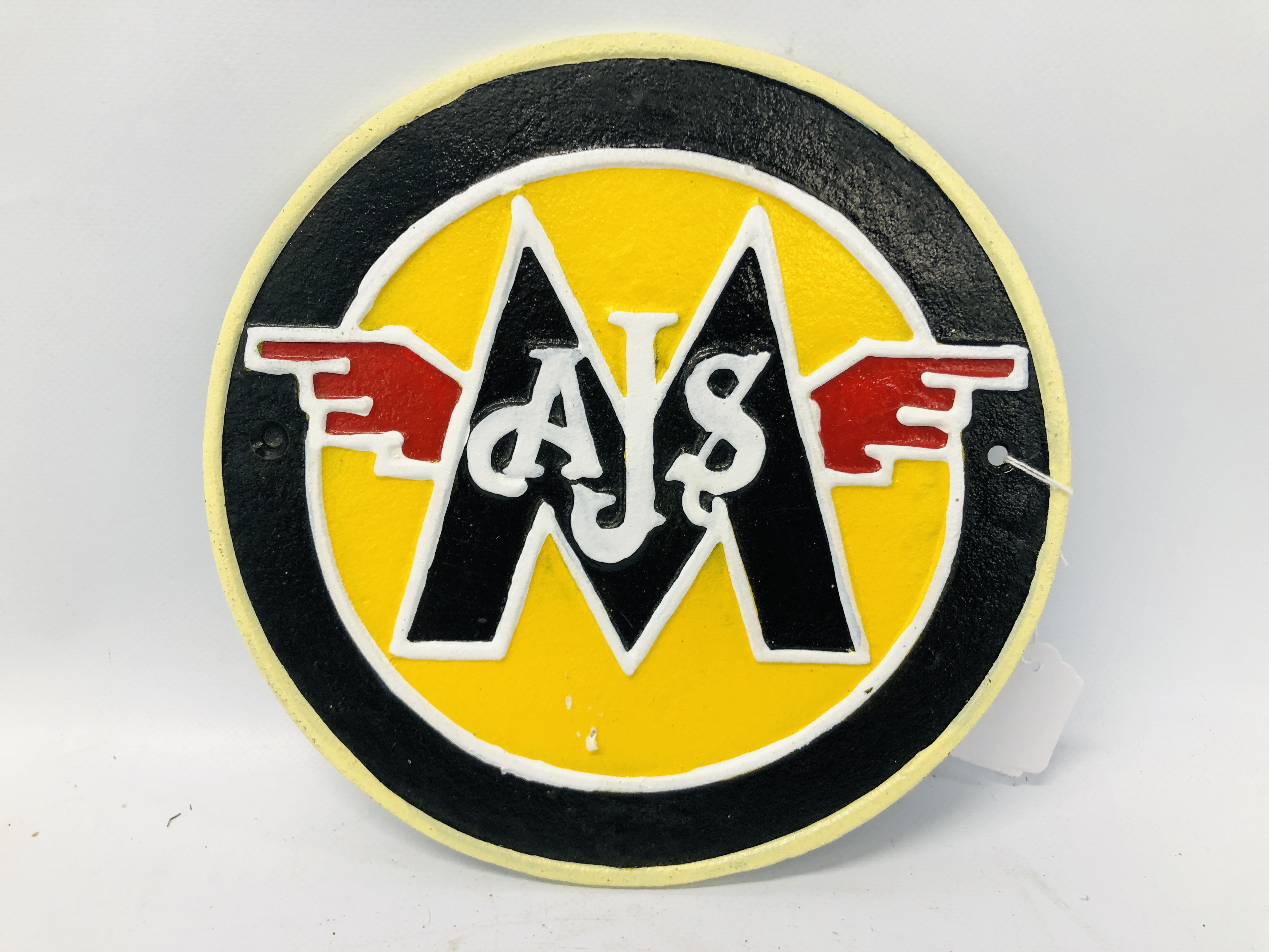 (R) AJS/MATCHLESS M/C PLAQUE