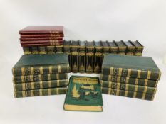 COLLECTION OF 15 CHARLES DICKENS HARDBACK BOOKS, 8 VOLUMES OF "HISTORY OF ENGLAND",