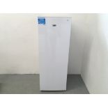 A BEKO UPRIGHT FREEZER MODEL FCFM1545W - SOLD AS SEEN