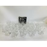 COLLECTION OF APPROX 28 DARRTINGTON GLASS COMMEMORATIVE TANKARDS (1 A/F)