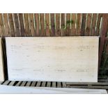 2 X 244CM X 122CM 12MM PLYWOOD SHEETS