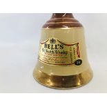 BELLS SCOTCH WHISKY BELLS OLD SCOTCH WHISKY SPECIALLY SELECTED 70% PROOF. (37.