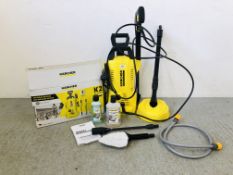 A K'ARCHER PRESSURE WASHER AND ACCESSORIES MODEL K2 - SOLD AS SEEN