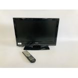 FINLUX 192 TELEVISION WITH BUILT IN DVD PLAYER AND REMOTE CONTROL - SOLD AS SEEN