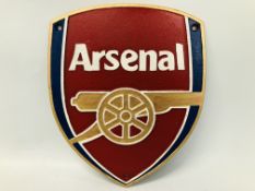 (R) ARSENAL FOOTBALL PLAQUE