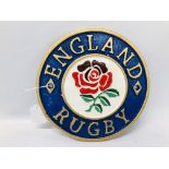(R) ENGLAND RUGBY PLAQUE