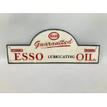 (R) DOMED ESSO PLAQUE