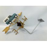 (R) LAND ROVER WEATHER VANE - WALL