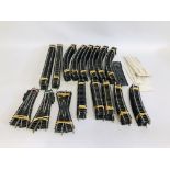 115 PIECES OF HORNBY "00" GAUGE TRACK