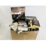 COLLECTION OF WAR TIME TO INCLUDE 8 VOLUMES OF THE SECOND WORLD WAR,