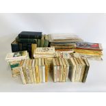 BOX OF ASSORTED OBSERVER BOOKS ALONG WITH A FURTHER BOX OF BOOKS MANY RELATING TO BRITISH FLORA,