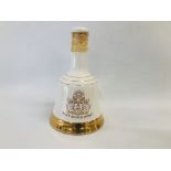 BELLS SCOTCH WHISKY "FROM THE HOUSE OF BELLS" SPECIALLY SELECTED SCOTCH WHISKY TO COMMEMORATE THE