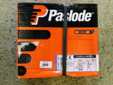 A SEALED PACK OF 2200 PASLODE 3,1 X 90MM.