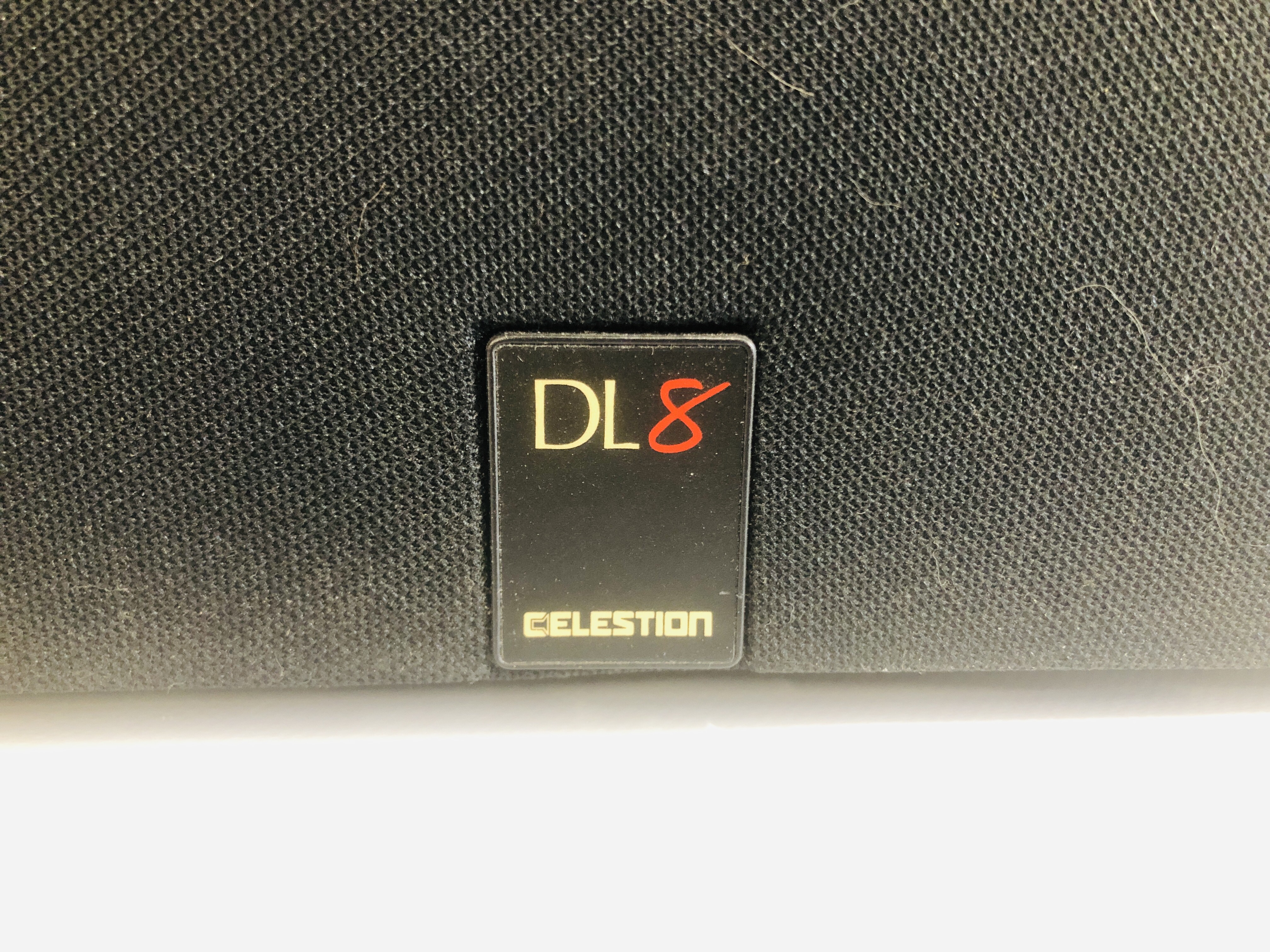 PAIR OF CELESTRON DL8 LOUDSPEAKERS (BLACK ASH FINISH CABINETS) - SOLD AS SEEN - Image 3 of 5