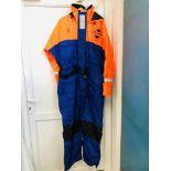 A FLADEN RESCUE SYSTEM IMMERSION SUITS SIZE XL