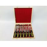 DELUXE WOOD CHISEL SET
