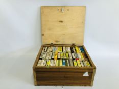 COLLECTION OF 48 VARIOUS 8 TRACK CASSETTES MIXED GENRES