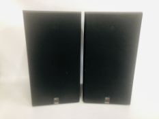 PAIR OF CELESTRON DL8 LOUDSPEAKERS (BLACK ASH FINISH CABINETS) - SOLD AS SEEN