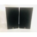 PAIR OF CELESTRON DL8 LOUDSPEAKERS (BLACK ASH FINISH CABINETS) - SOLD AS SEEN