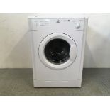 AN INDESIT 6KG TUMBLE DRYER MODEL IS60V - SOLD AS SEEN