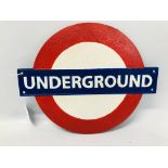 (R) LARGE LONDON UNDERGROUND SIGN