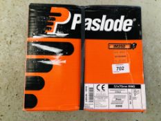 A SEALED PACK OF 2200 PASLODE 3,1 X 75MM.