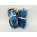 2 X 33' LORRY STRAPS + CLIPS