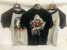 VINTAGE MEATLOAF BAD ATTITUDE TOUR '84/85 SIZE XL USA STYLE T- SHIRT,