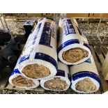 5 X ROLLS OF 100MM KNAUF INSULATION