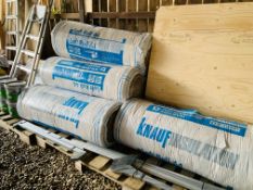 4 X KNAUF 200MM INSULATION