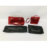 2 CLAUDIO FERRICI DESIGNER BAGS