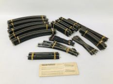 100 PIECES HORNBY 00 TRACK