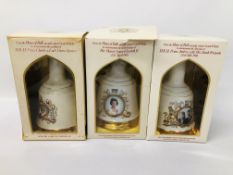 BELLS SCOTCH WHISKY COMMEMORATIVE PORCELAIN DECANTER 75CL. - WESTMINSTER ABBEY 23RD.