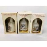 BELLS SCOTCH WHISKY COMMEMORATIVE PORCELAIN DECANTER 75CL. - WESTMINSTER ABBEY 23RD.