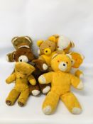 COLLECTION OF 7 MODERN COLLECTOR'S TEDDY BEARS